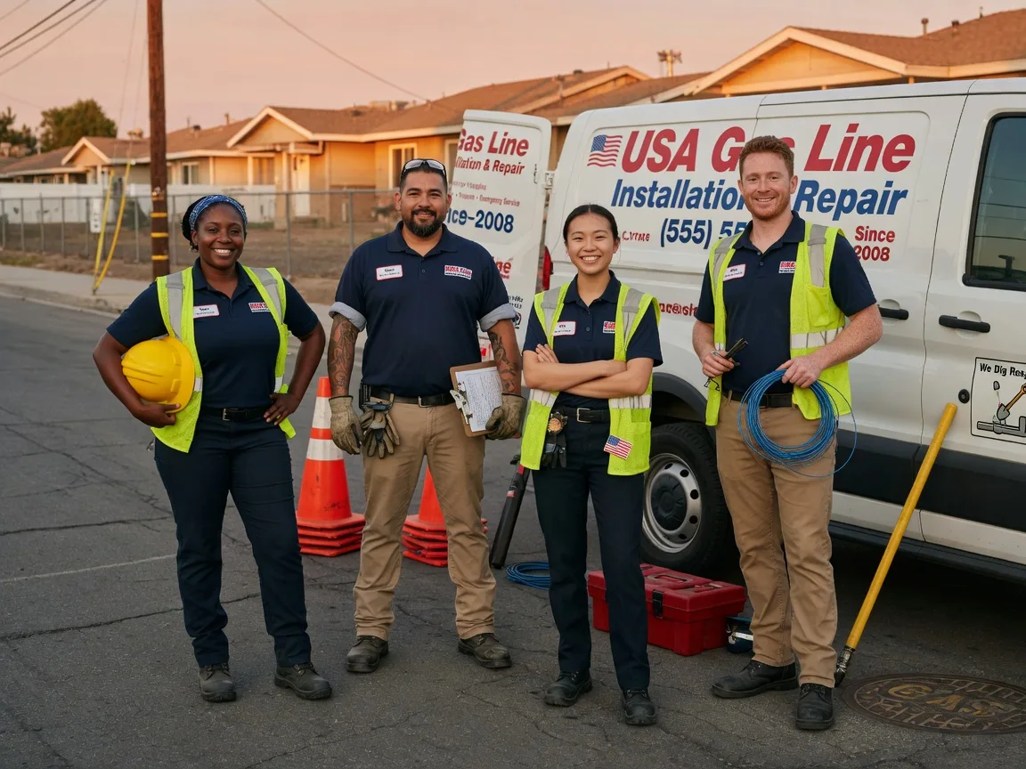 Gas Line Installation company in Edwards, CA